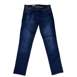 Kut from the Cloth Jeans Women's 6 Dark Blue Catherine Boyfriend Low Rise